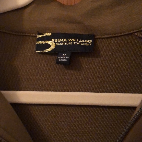 NWT SERENA WILLIAMS STUNNING PEPLUM JACKET GREEN M - Picture 5 of 6